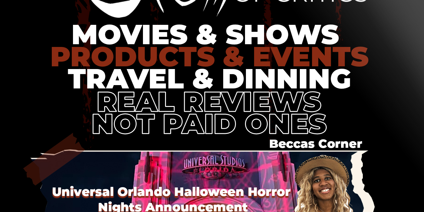 Becca's Corner: Halloween Horror Nights Announcements at Universal Studio Orlando